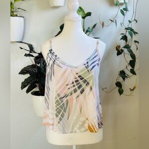 Molly Bracken Tropical Print Blouse – XS